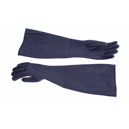 American Hawk Industrial 24" Rubber Sandblasting Gloves 6" opening, PR 007